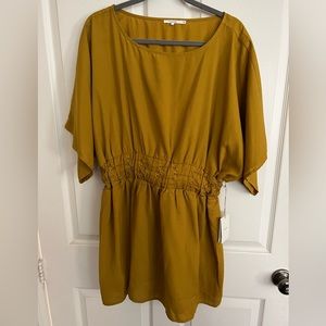 Tularosa Dress NWT in mustard color